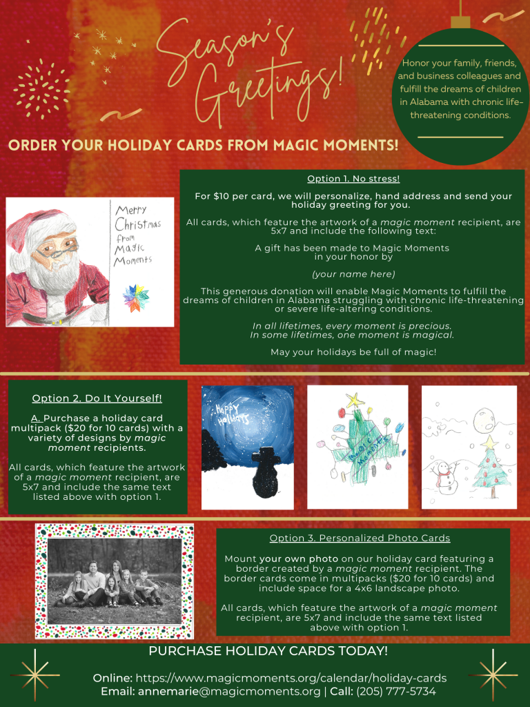 Holiday Cards Magic Moments